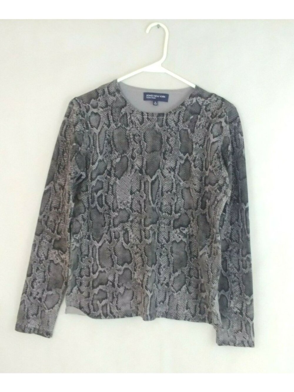 Jones New York Signature Women's Long Sleeve Shirt Size Medium